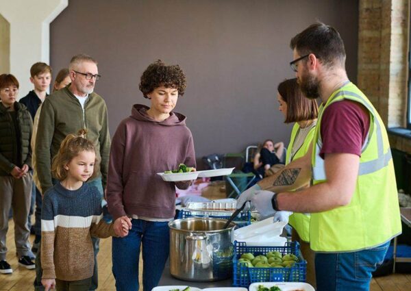 New clothes for highland children